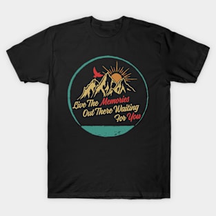 Let's Wander - Camping T-Shirt